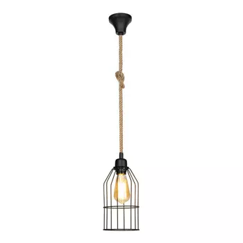 Подвесной светильник lux.pro, 14x14x90 см, черный