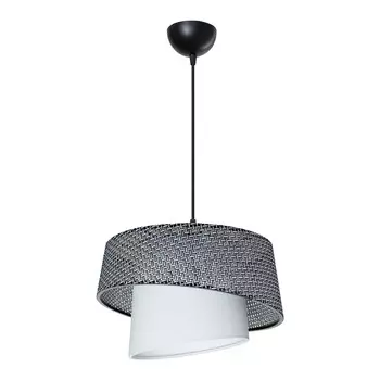 Подвесной светильник lux.pro, 34x34x65 см, черно-белый