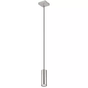 Подвесной светильник, матовый никель, хромированный, L 9 см etc-shop, черный