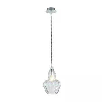 Подвесной светильник Maytoni Eustoma MOD238-PL-01-TR 1xE14, никель, металл, без лампочки Maytoni GmbH, серебро