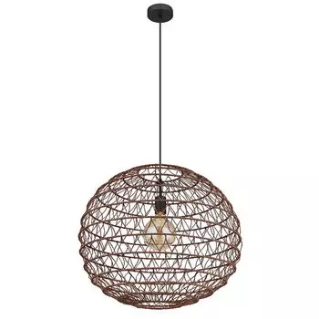 Подвесной светильник, металл, темно-коричневый, Бохо, Е27, Г 59 см Globo Lighting