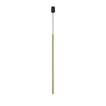 Подвесной светильник Modern CULT из настоящей латуни, большая глубина подвеса 205 см G9, стильный подвесной светильник для кухни Licht-Erlebnisse, черный