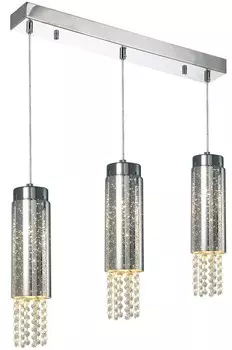 Подвесной светильник Moonlight 3Xe14, потолочный светильник, потолочный светильник, подвесной светильник Milagro, серебро