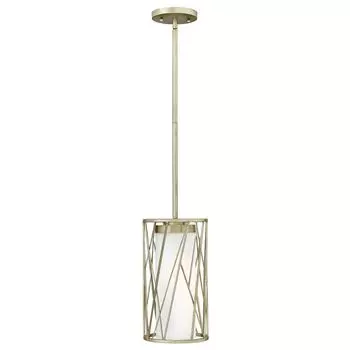 Подвесной светильник Nest, серебро и стекло, 1 лампочка Elstead Lighting