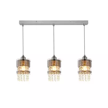 Подвесной светильник Nettlife, 63x17x19 см, черный