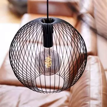 Подвесной светильник Nordlux BERONI E27 с регулируемой яркостью 35x35x33см, черный