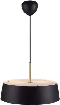 Подвесной светильник Nordlux "Clasi 45", 1 лампочка, лампа E27 | без лампочек 45 см, Высота: 26,5 см, черный