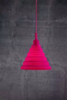 Подвесной светильник Nordlux Multicolors силикон, розовый, IP20, 60Вт, 78823021