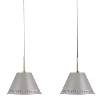 Подвесной светильник Nordlux Pine Grey, макс. 2 лампы 2 x 40 Вт E27 без лампы.