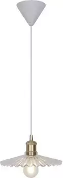 Подвесной светильник Nordlux "Torina", лампа E27 | без лампочек, винтажный дизайн, воздушный вид с женственным оттенком 24,00 см, Высота: 11,50 см., цвет transparent