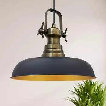 Подвесной светильник Nota 31 см - черный Bamyum