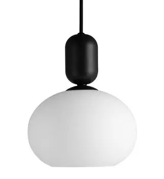 Подвесной светильник Notti подвесной светильник 20 см белый/черный Nordlux, бежевый