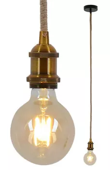 Подвесной светильник Nve, 10x100 см, цвет латуни