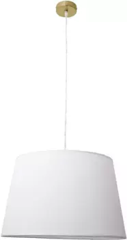 Подвесной светильник nve "Болонья", 1 лампочка, лампочка E27 | без лампочек, простой 45,00 см, Рост: 128,00 см., цвет beige, messing