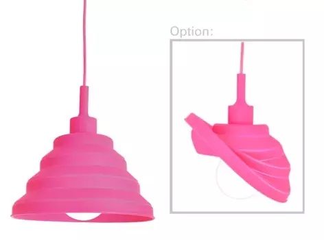 Подвесной светильник Nve, розовый