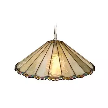 Подвесной светильник Nve Tiffany "ЖЕМЧУГ" - Материал: стекло; Металл - Цвет: бежевый; 746200