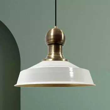 Подвесной светильник обеденный стол Doorina Asletl подвесной светильник 40 см - белый Bamyum