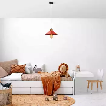 Подвесной светильник Opviq, красный