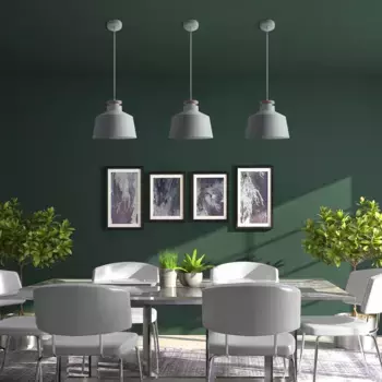 Подвесной светильник Paco Home, белый