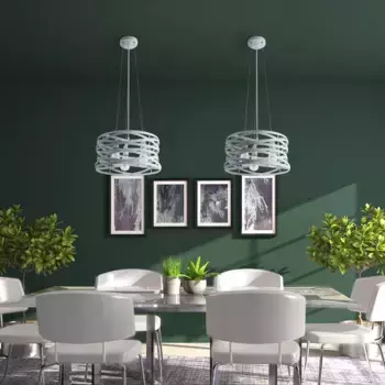 Подвесной светильник Paco Home, белый