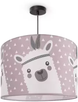 Подвесной светильник Paco Home Ela 214 E27, черный