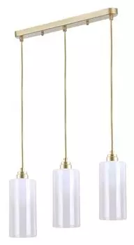 Подвесной светильник Panthea золотисто-белый E27 3x MAX 40 Вт Д: 170 см Ш: 50 см В: 10 см с регулируемой яркостью Rabalux
