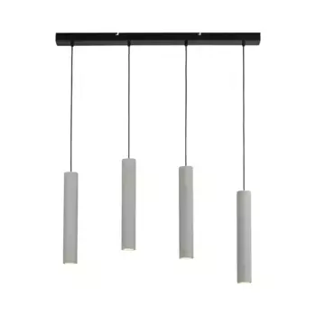 Подвесной светильник Paul Neuhaus «ETON», 4 лампочки, лампа GU10 | без лампочки, эксклюзив GU10, цвет beton