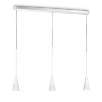 Подвесной светильник Philips Ecomoods, белый, 3 лампочки, включая лампочку, длина 98,7 см.