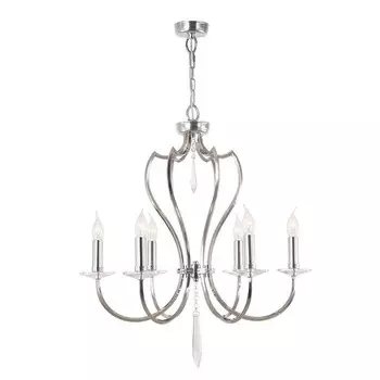 Подвесной светильник Pimlico, полированный никель, 6 лампочек Elstead Lighting