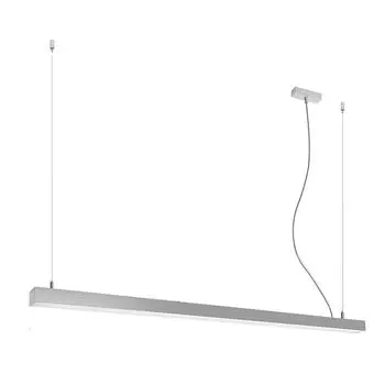 Подвесной светильник PINNE 150 серый 1xLED 38Вт алюминий 150x6x150см Thoro Lighting Sollux Lighting