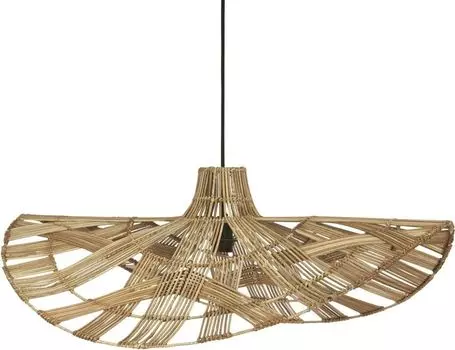 Подвесной светильник плетеный натуральный коричневый PR Home Wella 81см E27