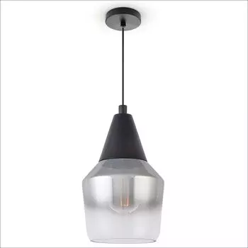 Подвесной светильник, подвесной светильник, стеклянный абажур, винтажный, для столовой, современный, E27 Paco Home, нейтральный цвет