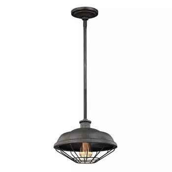 Подвесной светильник, потолочный светильник, сталь, D 30,2 см etc-shop, серый