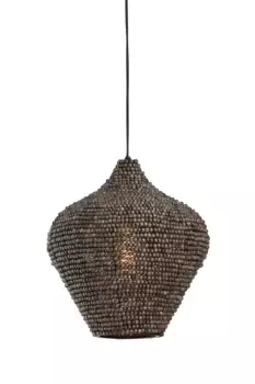 Подвесной светильник Present Time, коричневый