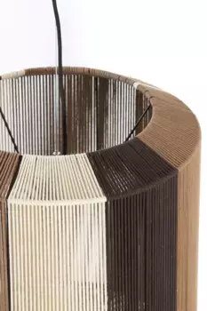 Подвесной светильник Present Time, коричневый