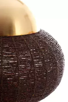 Подвесной светильник Present Time, коричневый