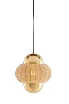 Подвесной светильник Present Time, золотой