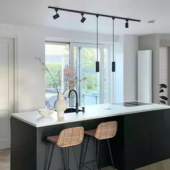 Подвесной светильник Qub, черный