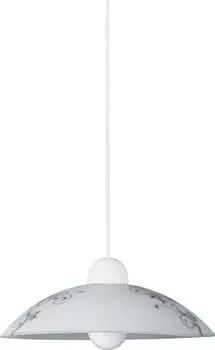 Подвесной светильник Rabalux Bloomy 1x E27 белый, черный