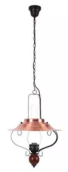 Подвесной светильник Rabalux Enna 1x E27 черный, бронза, орех