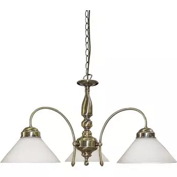 Подвесной светильник Rabalux Marian 3x E27 бронза, белый