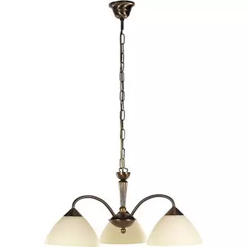 Подвесной светильник Rabalux Regina 3x E14 бронза, кремовый