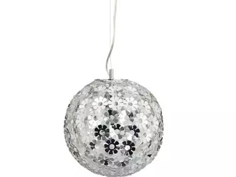 Подвесной светильник Ranex Aster подвесной светильник 30см подвесной светильник шарик цветы макс. 60Вт E27 без лампочки, серебро