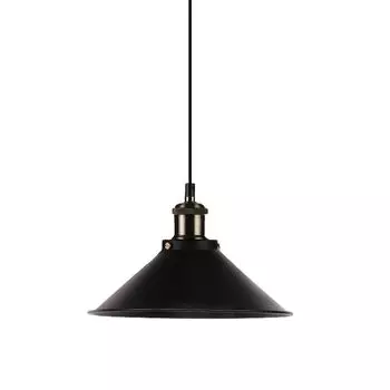 Подвесной светильник, ретро-лампа, металл, черный, матовый, H 108 см V-TAC