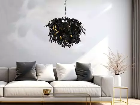 Подвесной светильник с листьями абажура R10464032 Reality Leuchten