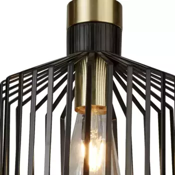 Подвесной светильник Searchlight, черный