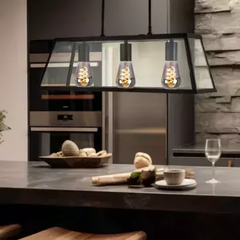 Подвесной светильник Searchlight, черный