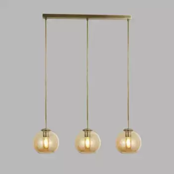 Подвесной светильник Searchlight, золотой