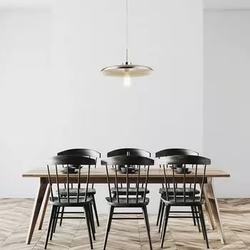 Подвесной светильник, серебро, круглый, 40 см, ДАРЕНУ Globo Lighting