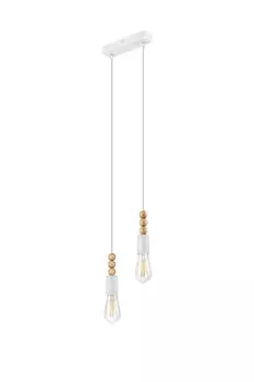 Подвесной светильник SIMON WHITE E27 Д:20см В:94см с регулируемой яркостью Lamkur